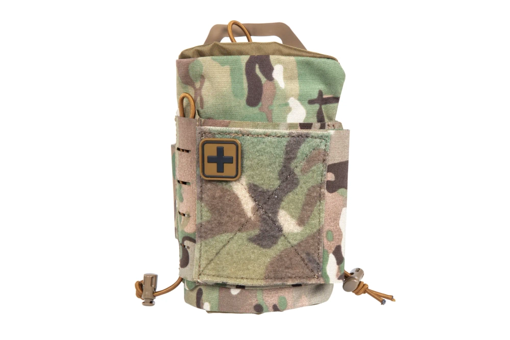 Tactical tear-off first aid kit with Velcro Wosport MC
