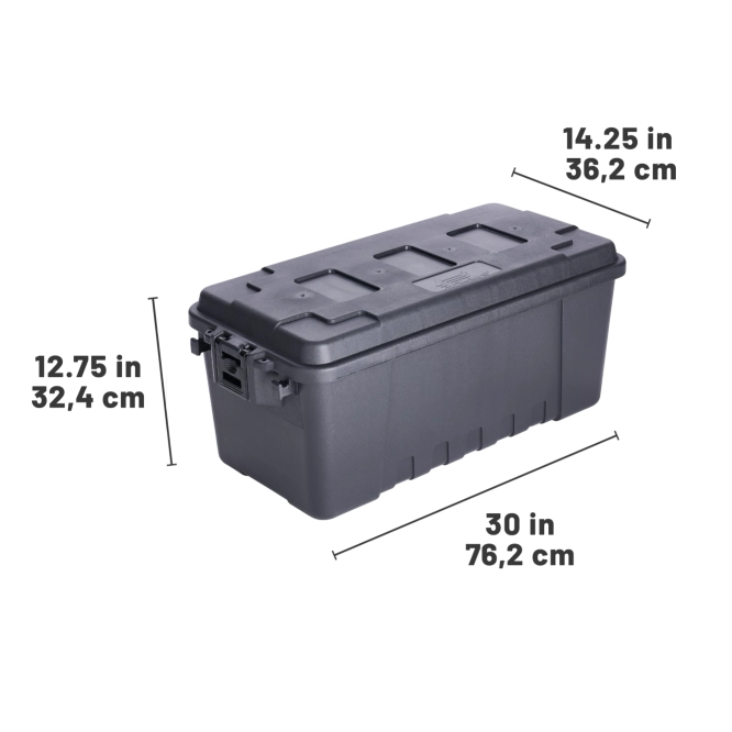 Plano 64-litre medium tactical equipment box Black
