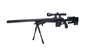 Airsoftová odstřelovací puška MB4413D - černá