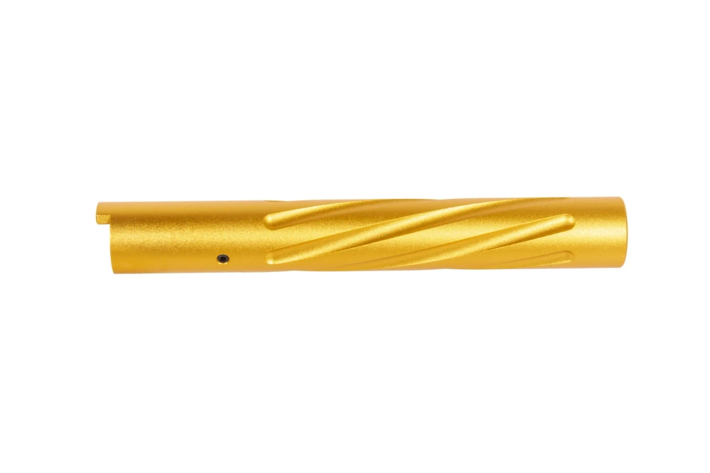 Aluminium 5KU non-recoil external barrel for TM Hi-Capa 5.1 GB-425 replicas Gold