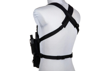 PRIMAL GEAR Gilet de poitrine polyvalent Wenator 2.0 Tactical Vest Noir