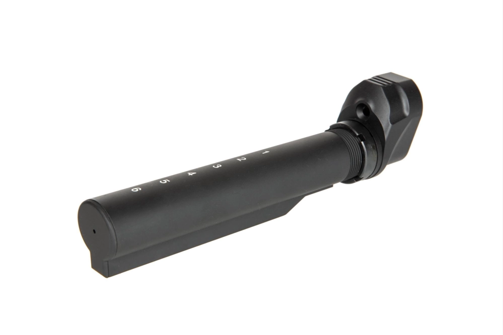 Offset Stock Buffer Tube Adapter for M4/M16 Replicas