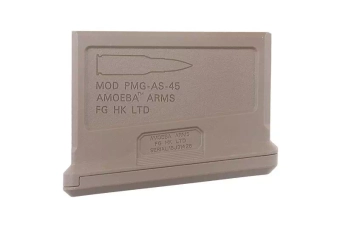 Krátké zásobník Mid-cap 45 míčků pro airsoftové zbraně Striker AS-01 - dark earth