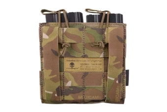 Podwójna ładownica Open Top na magazynki M4/M16 + pistoletowe - MC