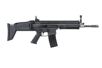 Cybergun x FN HERSTAL SCAR-L ASG Assault Carbine met Draagtas Zwart