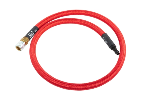 HPA EPeS Mk. IV S&F braided hose 80 cm Red