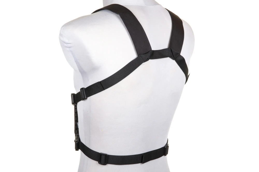 Chaleco Chest Rig-Panel Primal Gear Negro