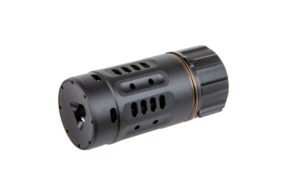 QD DA flame damper (14mm CCW) Black