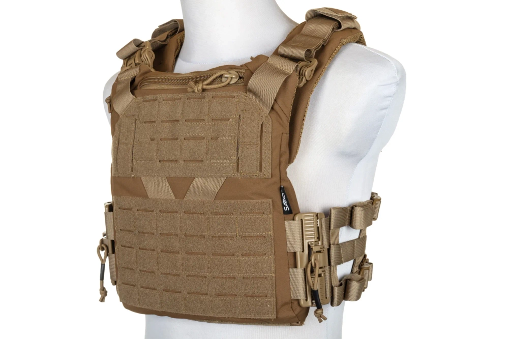 Chaleco plate carrier Specna Arms Tactical QR IV Tan