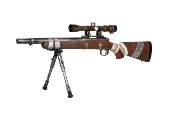 MB03E Sniper Rifle Replica with Scope - Wood - Beast Hunter
