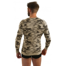 Sesto Senso Thermo Active Moro T-shirt lange mouwen Lichtgrijs