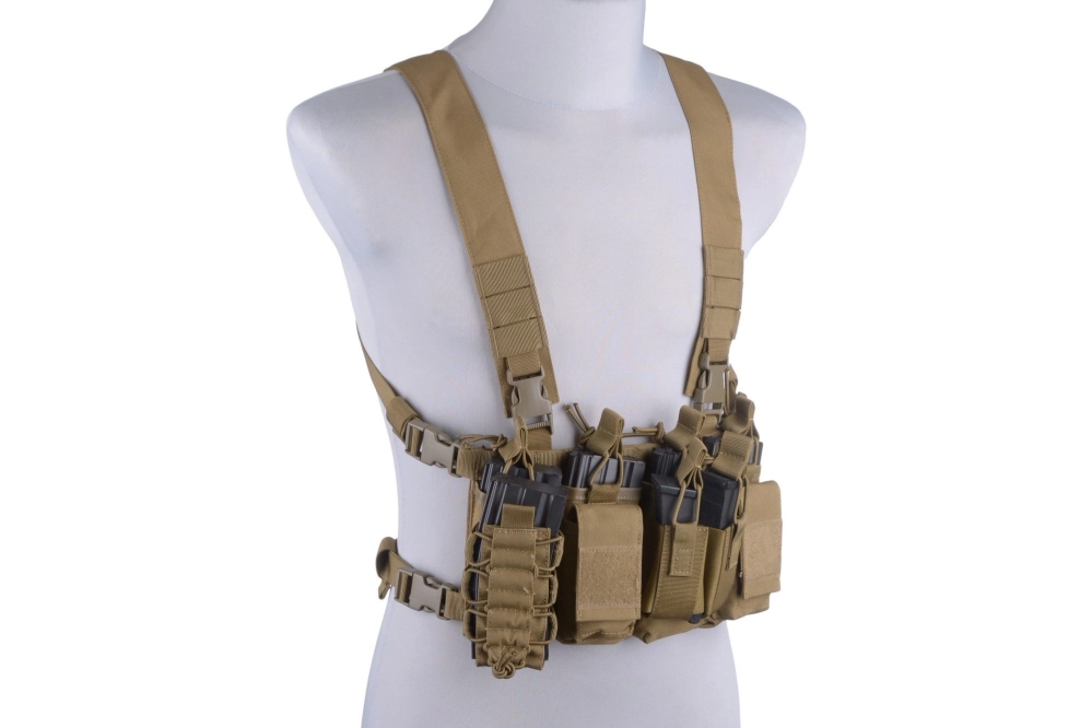 Fast Chest Rig Tactical Vest - Tan