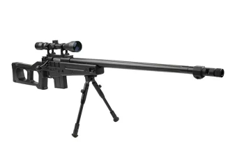 MB4409D sniper rifle replica - with scope and bipod