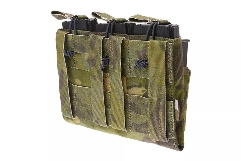 Triple Open Top Pouch for M4/M16 + Pistol Magazines - MC Tropic