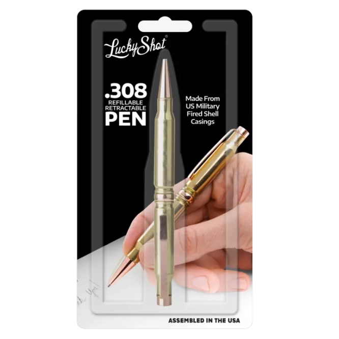 Stylo en forme de cartouches de .308