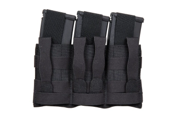 Drievoudige magazijnlader met klep Wosport Black