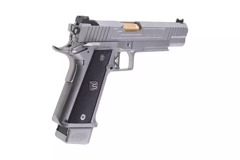 Airsoft pistole SAI 2011 DS 5.1 (hliník / Green gas) - stříbrná