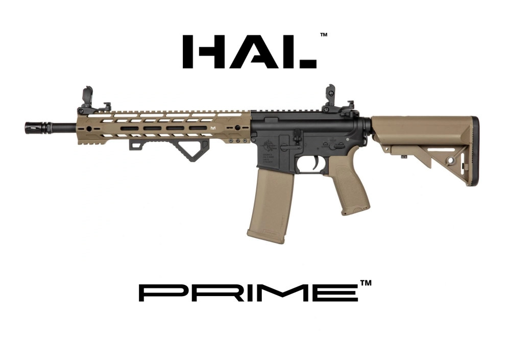 Airsoft rifle Specna Arms RRA SA-P14 Prime™ HAL™ ETU with brushless motor Half-Tan