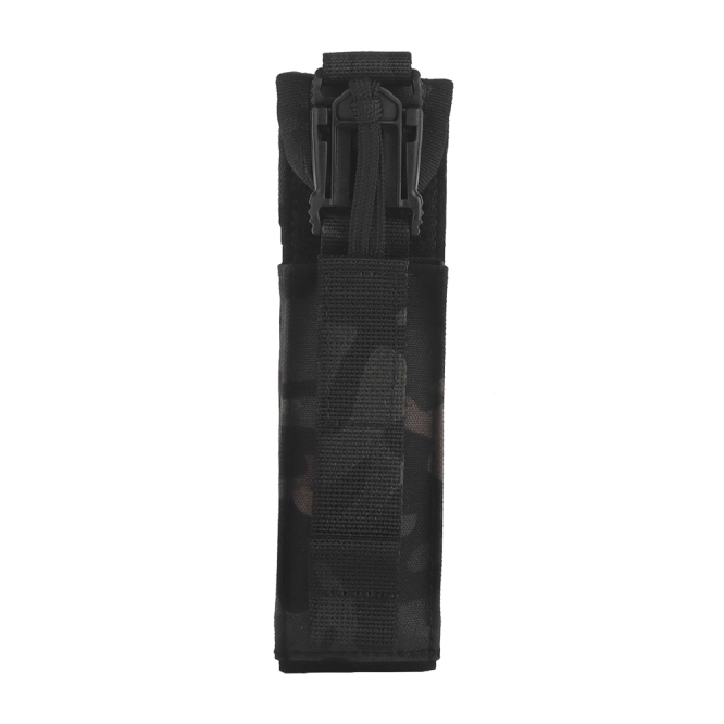 Wosport Quick Tourniquet Pouch MC Black voor een rieMClip