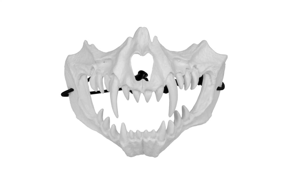 Exoskeleton Mask - White