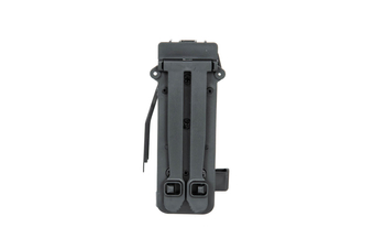 Dummy Smoke Grenade with pouch - black