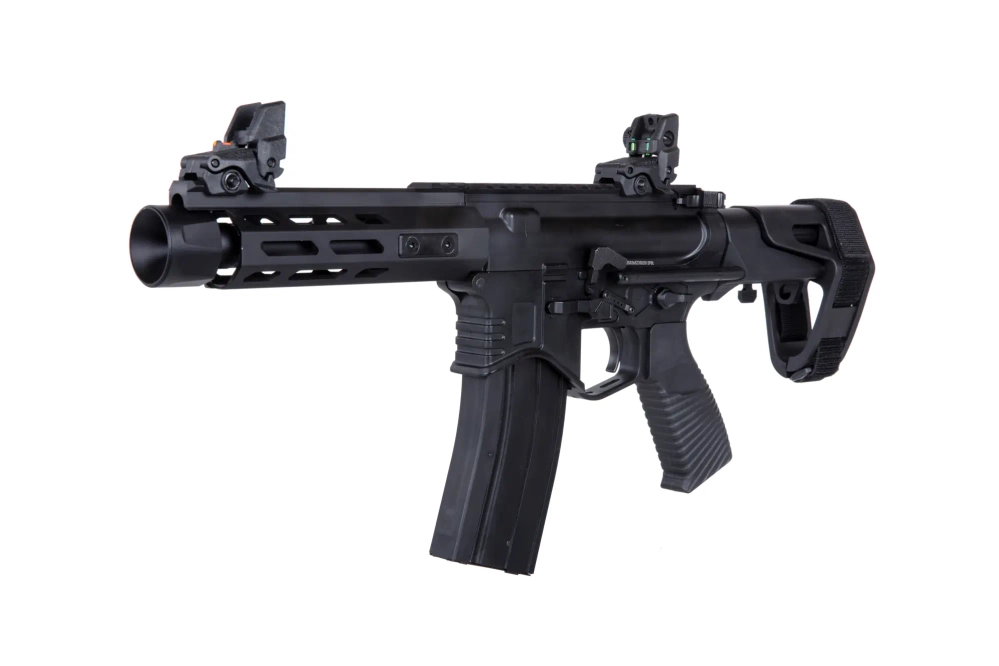 Replika karabinka Golden Eagle MC6592M PDW GBB 6.5'' Czarna