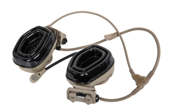 Auricular Tac-Sky WYS0115 con soporte para casco Flat Dark Earth