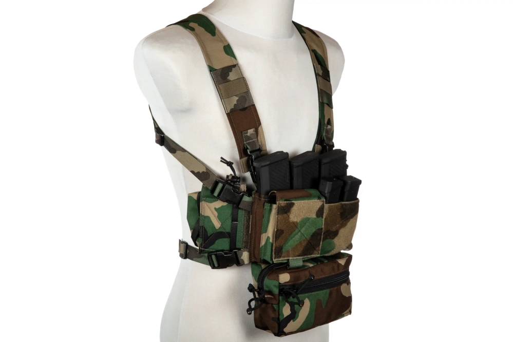 Tactical Chest Rig MK4 type - Woodland