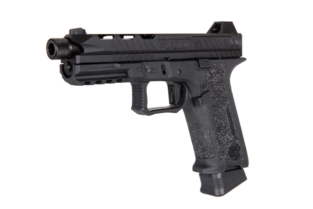 Pistole Poseidon Orion No.2 Performance GBB airsoftová zbraň Black
