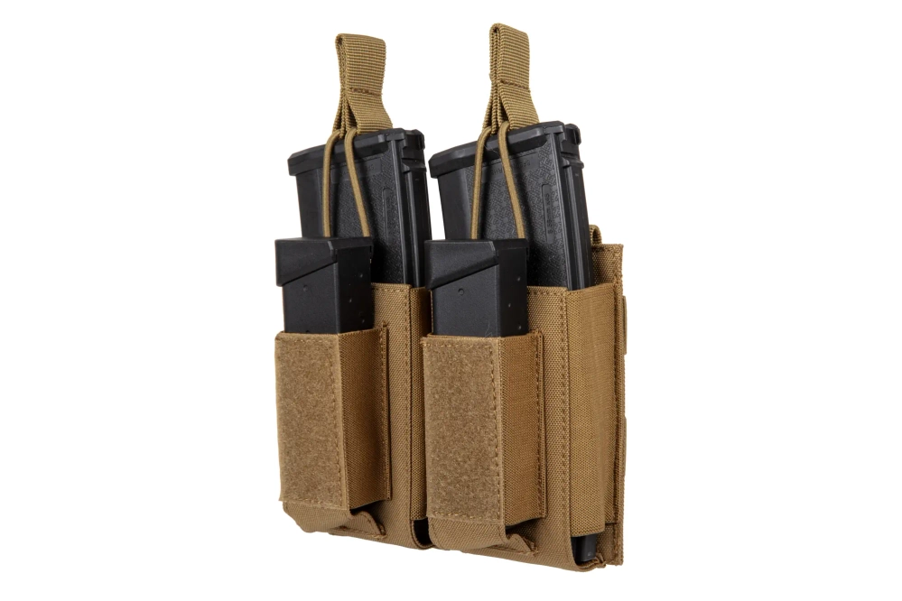 Porte-speedloader double universel - Coyote Brown