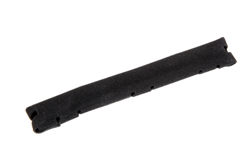 Cinta de cabeza trenzada con velcro M62 - Negro