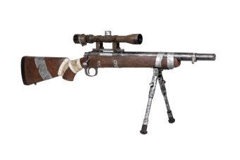 MB03E Sniper Rifle Replica with Scope - Wood - Beast Hunter
