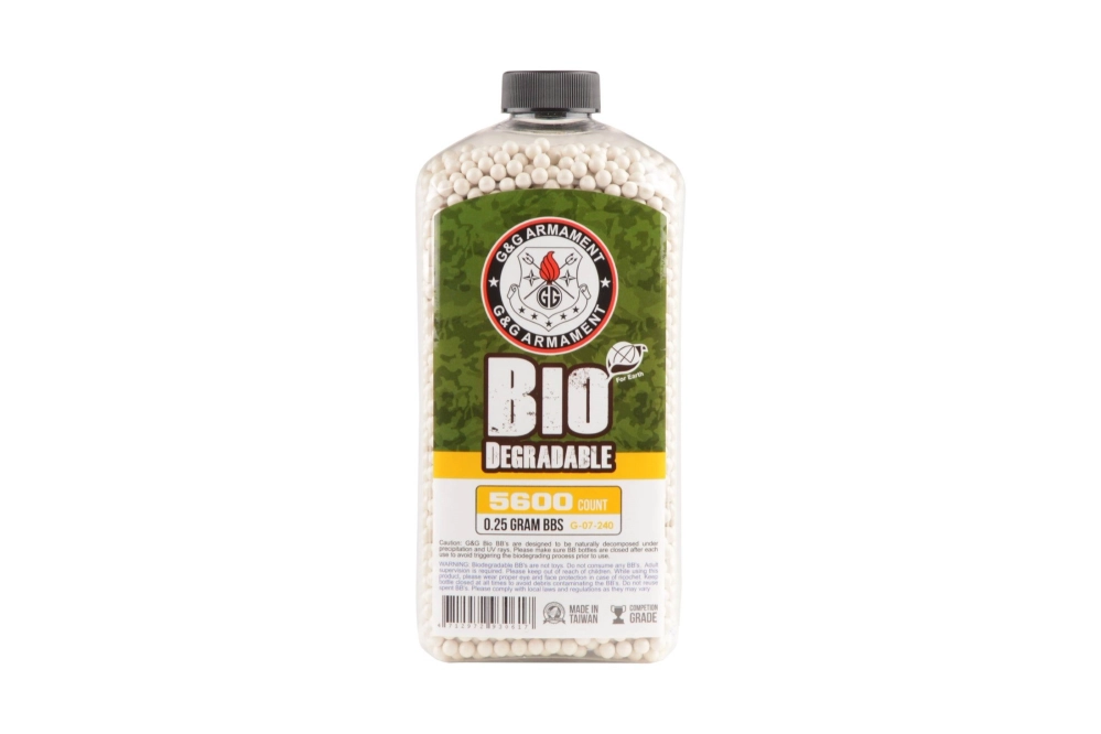 Bottle of BIO 0.25 g Precision BBs (5600 BB Bottle)