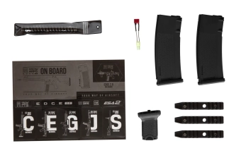  SA-E09-RH EDGE 2.0™ Carbine Replica Heavy Ops Stock - Black