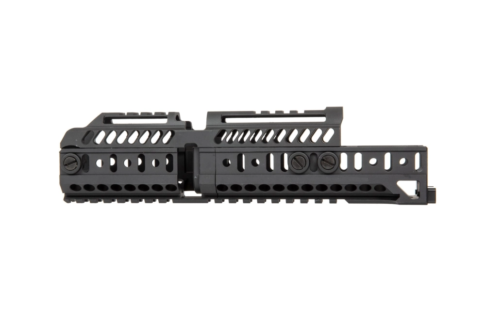 Długie łoże + nakładka rury gazowej RIS do replik AK