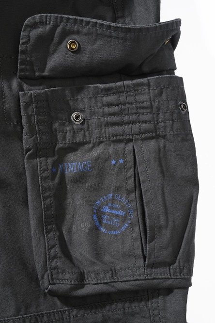 Brandit Pure Slim Fit Grey Trousers