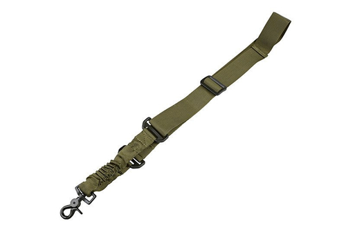 Jistící lanko na pistoli Jednobodové bungee - olivové