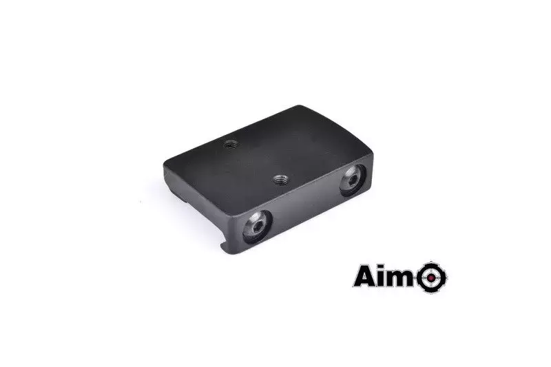 Replika lunety ACOG 4X32C (z podświetleniem światłowodowym i celownikiem RMR) - czarna