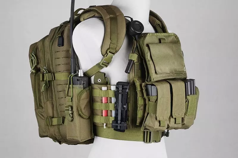 Chaleco PC tipo 6094 - verde ranger