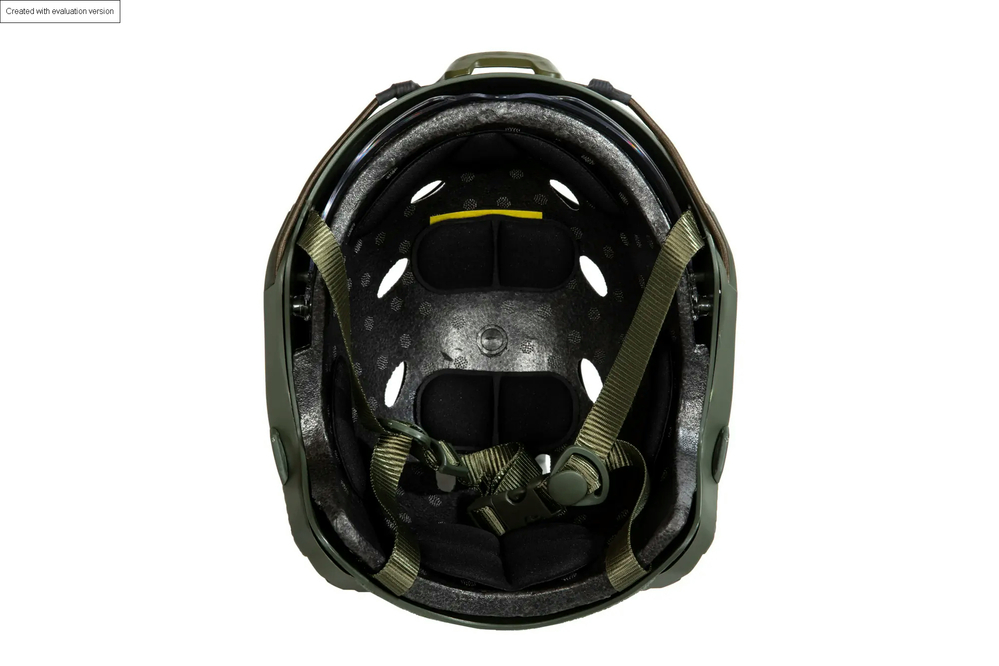 X-Shield PJ Helmet Replica With Goggles - Olive