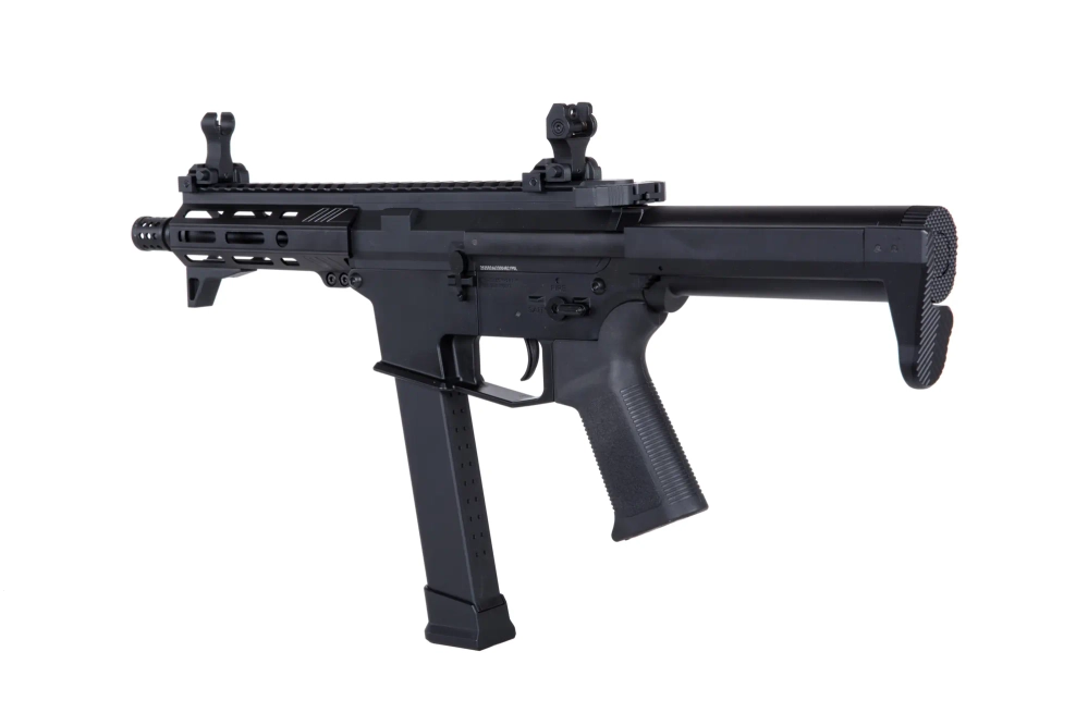 Replika samopalemuu Golden Eagle/EMG Angstadt Arms UDP-9 5,5'' černá