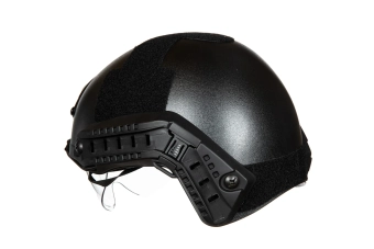 Réplique du casque X-Shield MH avec lunettes - Noir
