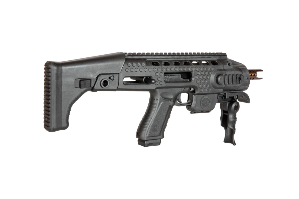 Airsoft pistole ACP601 s konverzí Caribe - černá