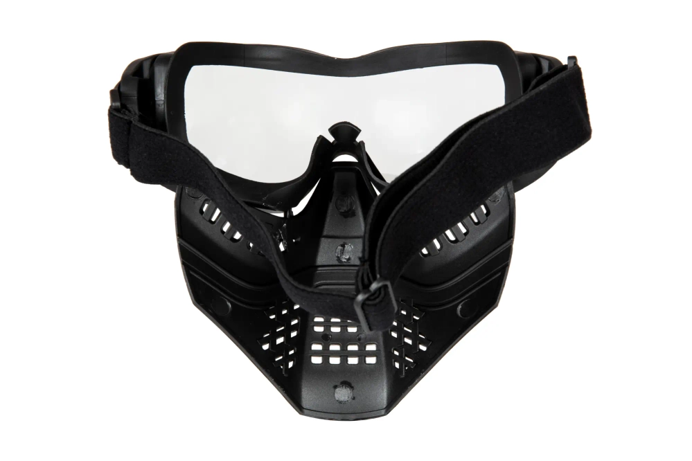 ANT mask with goggles - black