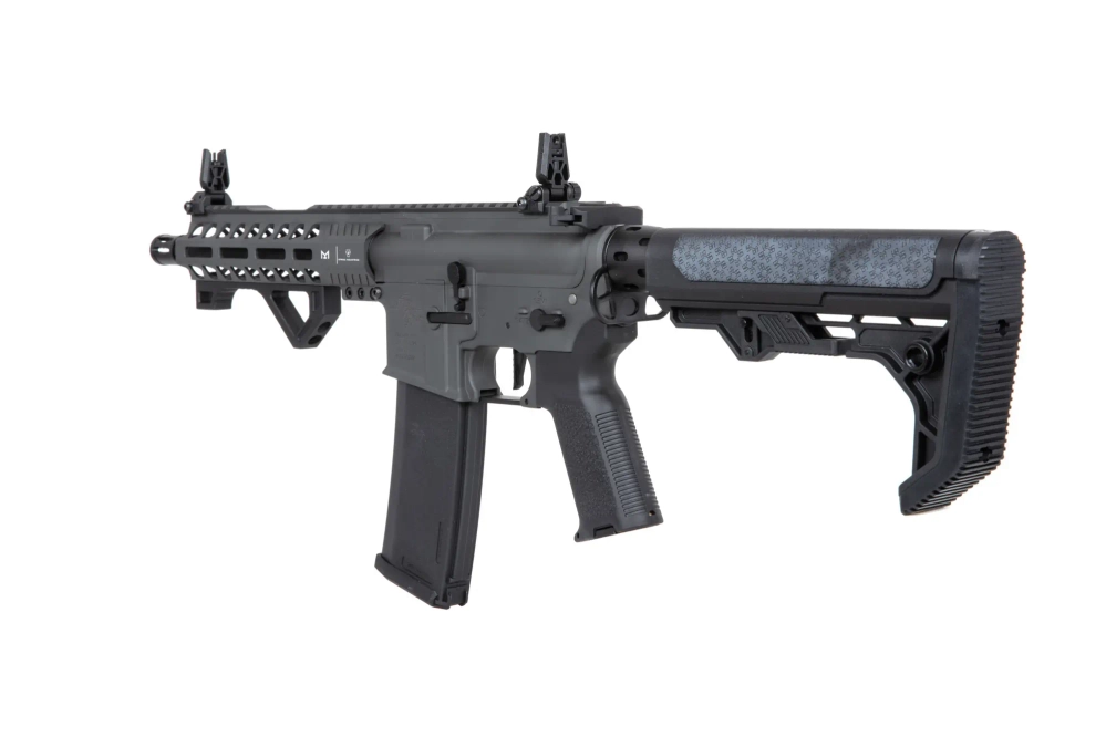 Airsoftová puška Specna Arms RRA & SI SA-E17-L Light Ops Stock EDGE™ HAL ETU™ Chaos Grey