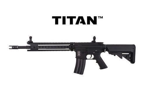Réplique de fusil d'assaut SA-A02 ONE™ SAEC™ System TITAN™ V2 Custom - noir