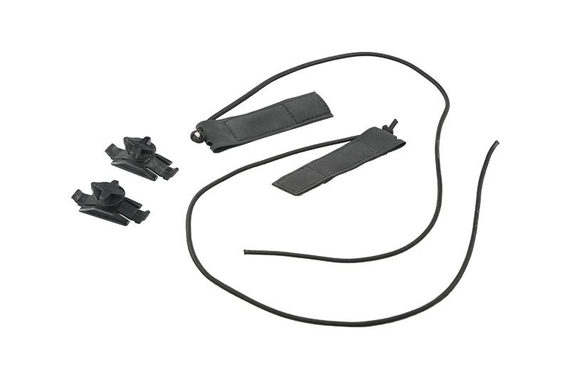 Uniwersalny montaż gogli do hełmów typu FAST - Czarny