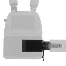 Juego de adaptadores QD Wosport para chaleco portaplacas V5 Negro