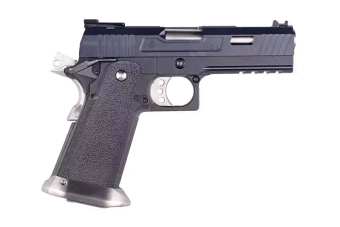 Pistola de airsoft Hi-capun Allosaurus de 4,3 fuerzas - negro