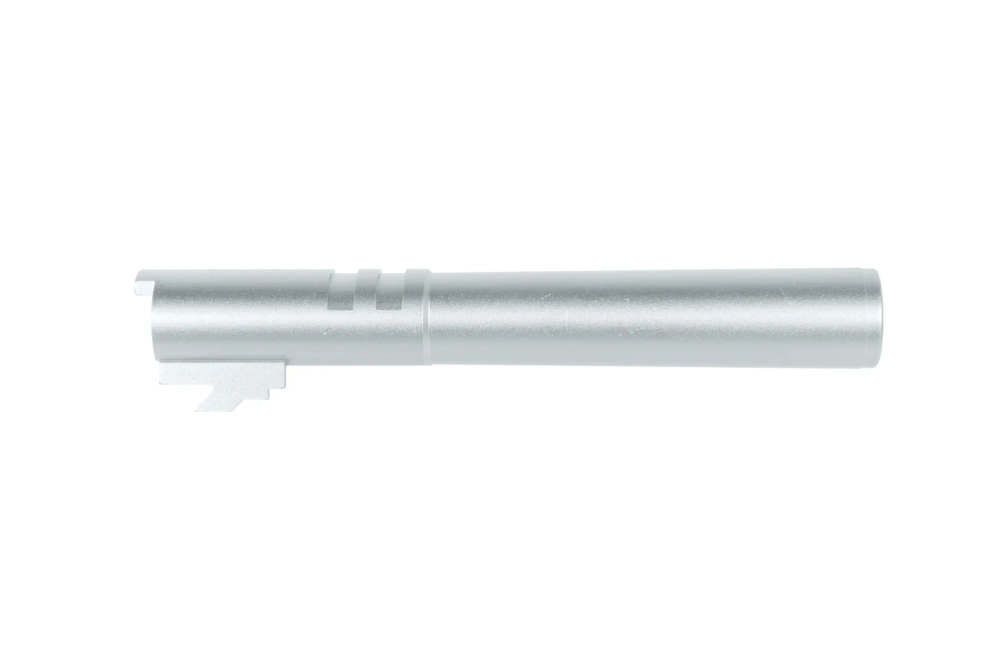 Aluminiowa lufa zewnętrzna 5KU do replik TM Hi-Capa 5.1 Srebrna